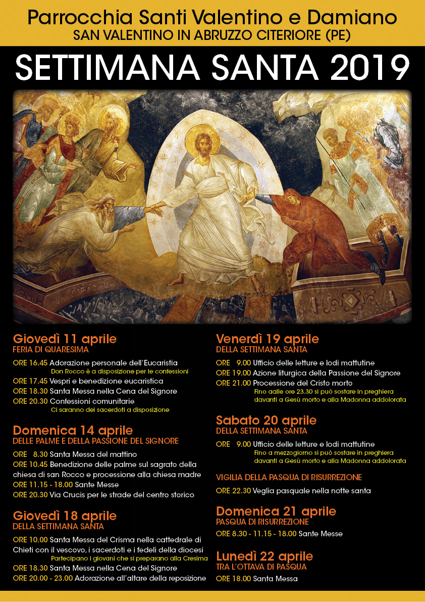 Parrocchia di Cintolese - VI domenica di Pasqua /B Dal Vangelo